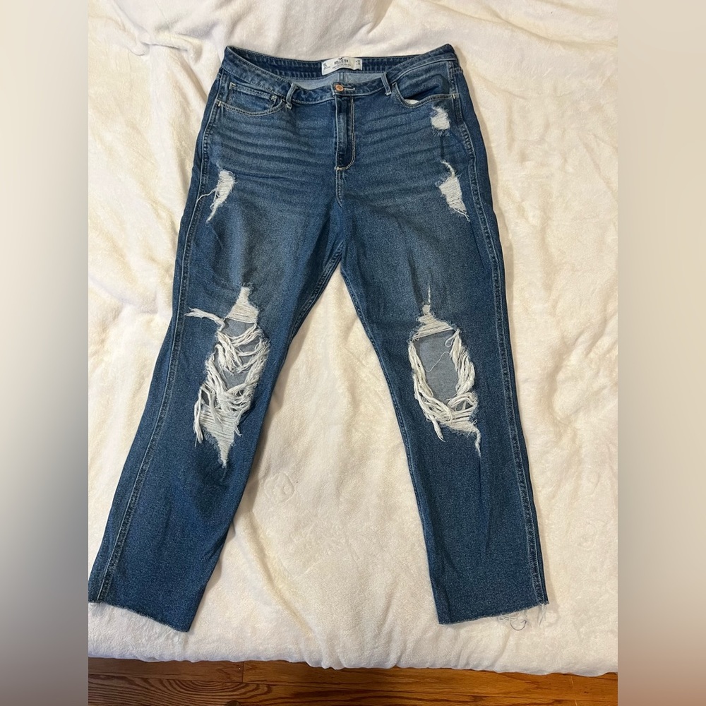 Hollister mom jeans